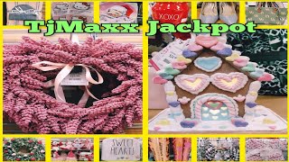 ♥️👑🛒 TjMaxx Jackpot Shop With Me!!All of the Hottest Valentine's Day Must Haves!!Plus Christmas!!👑🛒