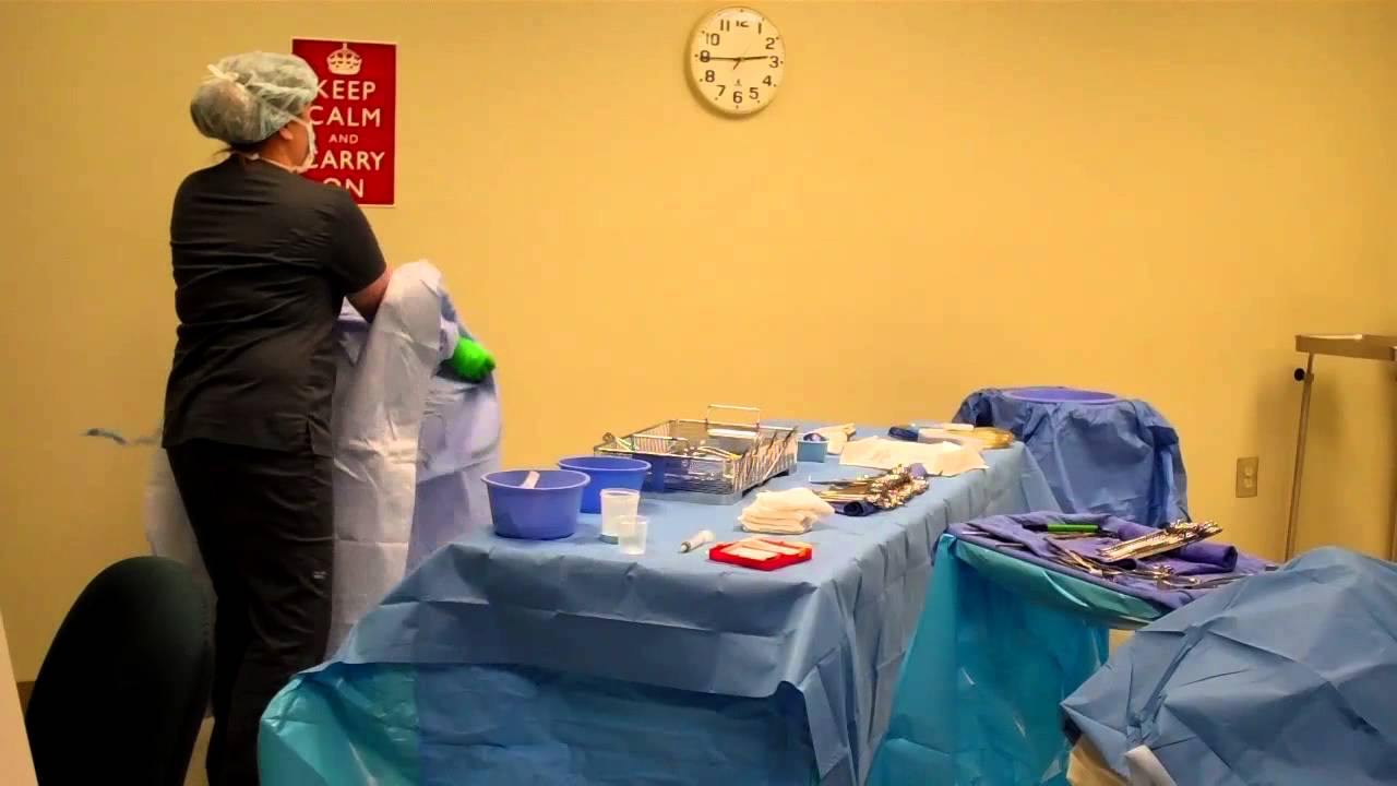 OR Sterile Consciousness Review Student Observation / Intubation Training