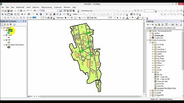 lab 3 การนำเข้าชั้นข้อมูลในโปรแกรม ArcMap