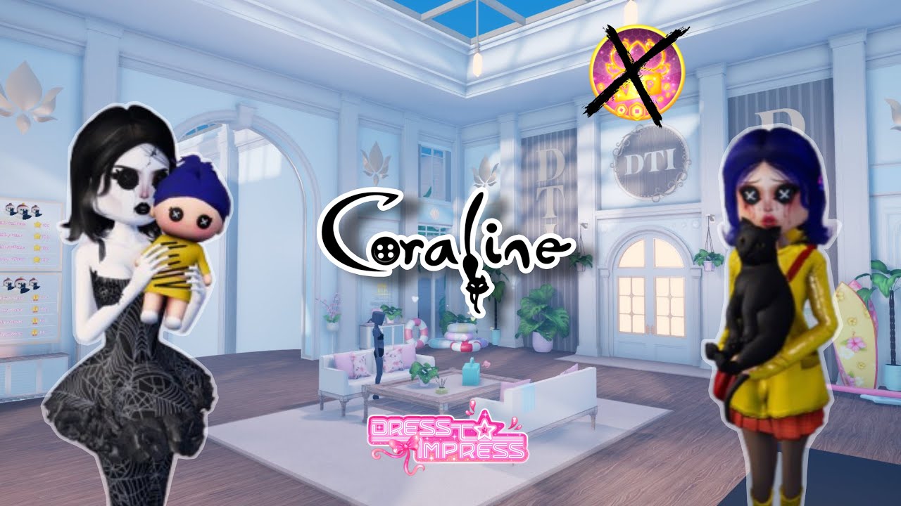 DRESS TO IMPRESS Recreating Coraline Characters Roblox YouTube 