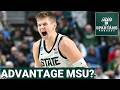 WHO WINS: Where MSU basketball has ADVANTAGES over UConn; Can Alex Karaban sink Spartans?
