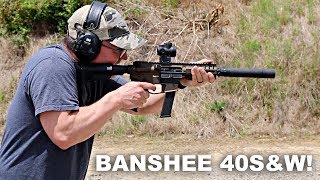 The CMMG Banshee 40S&W is short, but not weak!