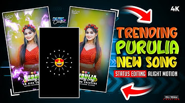 Instagram Trending Purulia Song | Mona Darling Purulia Status | Alight Motion Video Editing