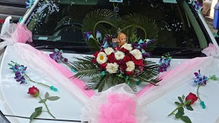 Hard girls & boys Flower 2 bouquet car Decorations@kanikaraniwaldecorationsge4910 @KanikaRaniwal1232