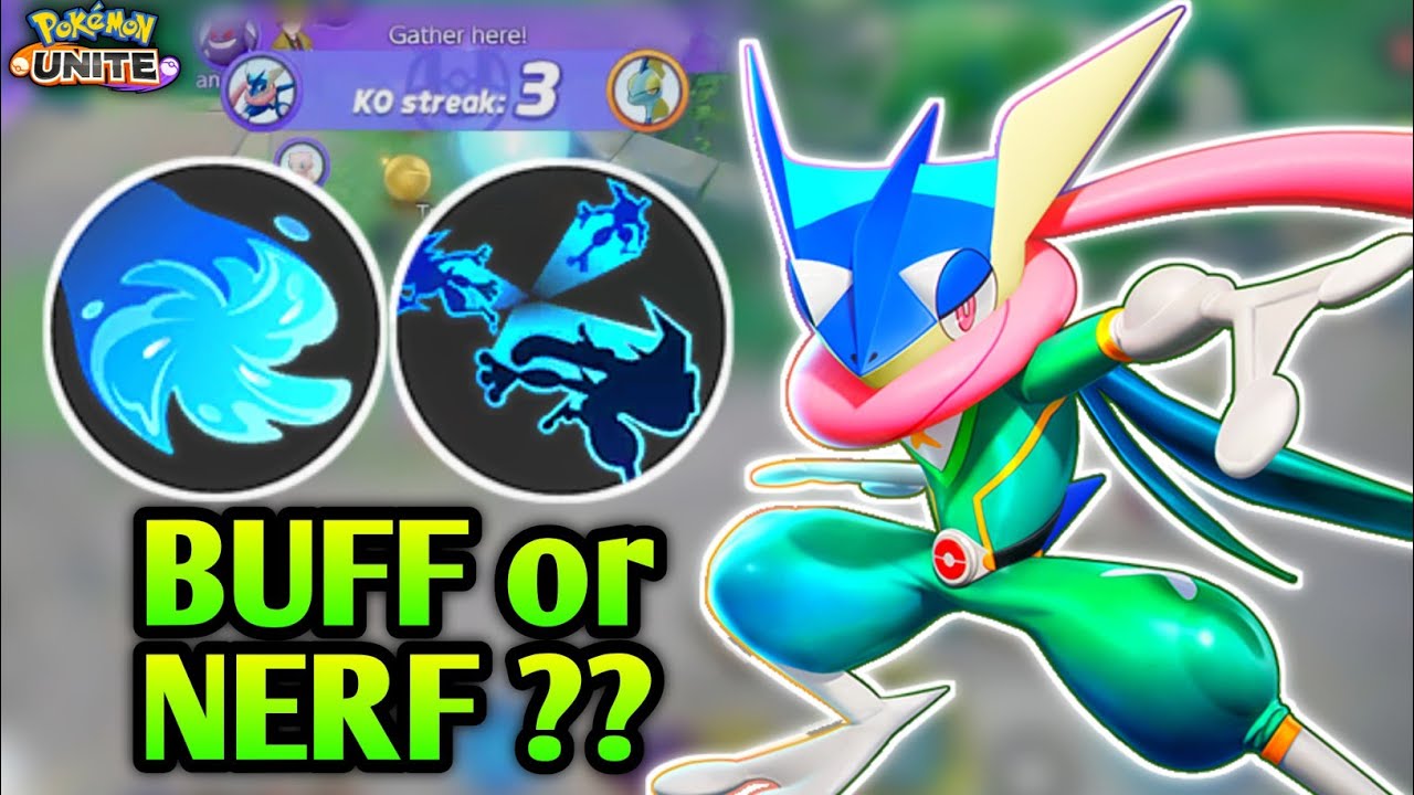 121K DAMAGE 🔥!!! Greninja still Nightmare for tanky Pokemons Pokemon Unite | greninja gameplay hindi