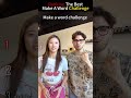 Create a word challenge 🤣#Best Ranking #Shorts #Ranking #Failure  #Mischief #trending