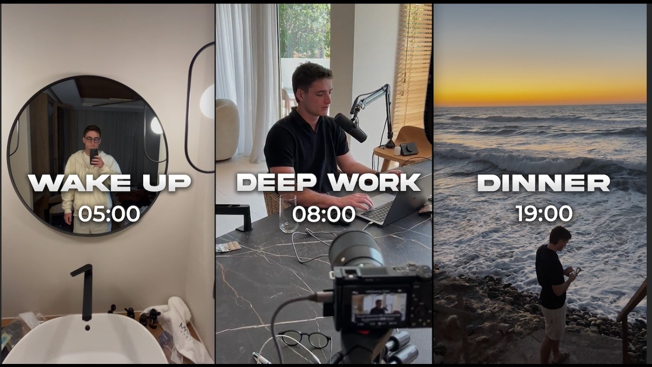 Day in the life of a 21 yo business owner - YouTube