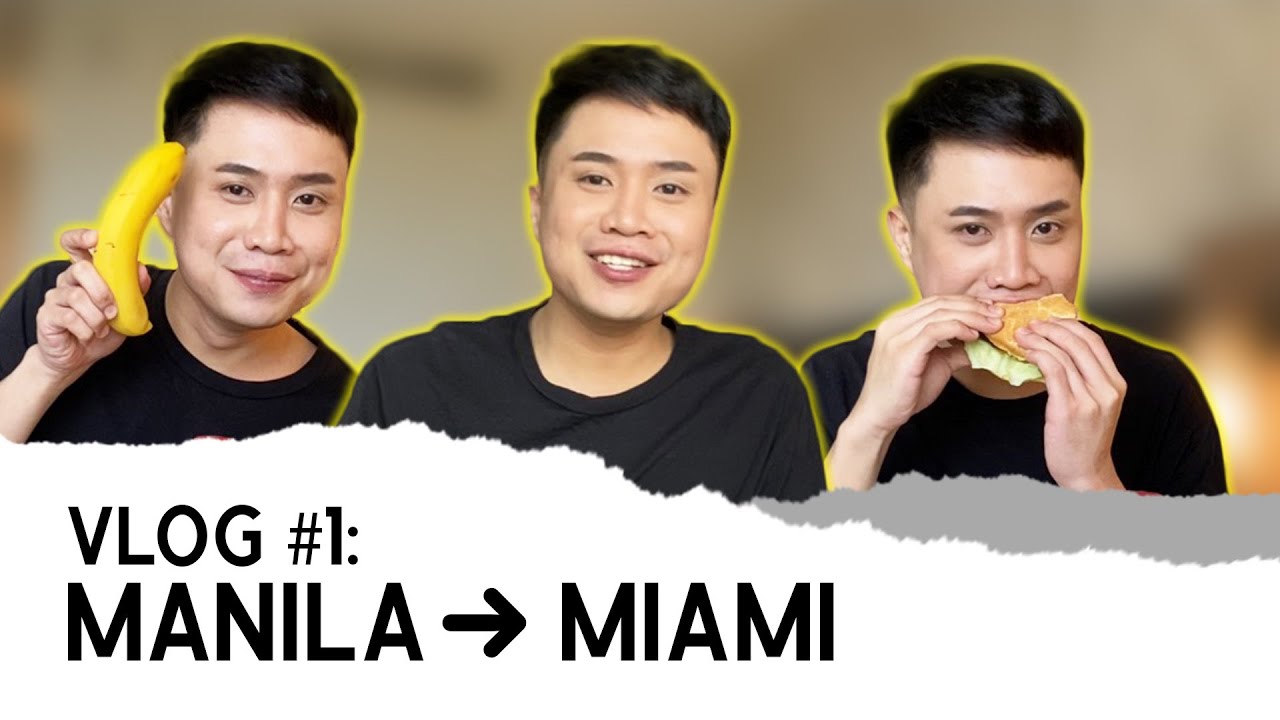 Vlog #1: MANILA to MIAMI (NAIWAN AKO NG BARKO!!!)