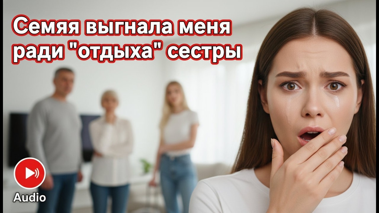 Семья выгнала меня, чтобы сестра 