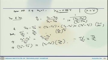 Lec 57: Axial turbine (contd.) #CH24SP #swayamprabha