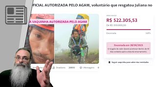 É JUSTO pagar 20% para FAZER uma VAQUINHA de CARIDADE? AGAM vai RECEBER o DINHEIRO INTEGRALMENTE