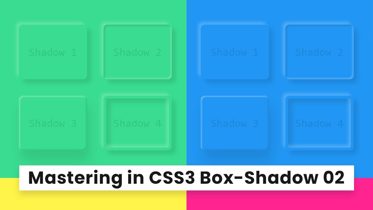 Mastering in CSS3 Box-Shadow From Beginner to Expert 02 | in Html & CSS