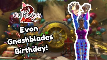 Celebrate Gnashbash - Evon Gnashblades Birthday