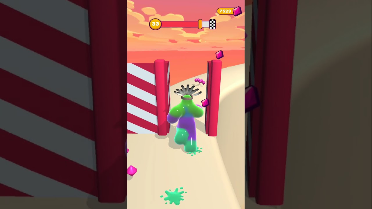 Blob Runner 3D Android Gameplay Walkthrough Level 33