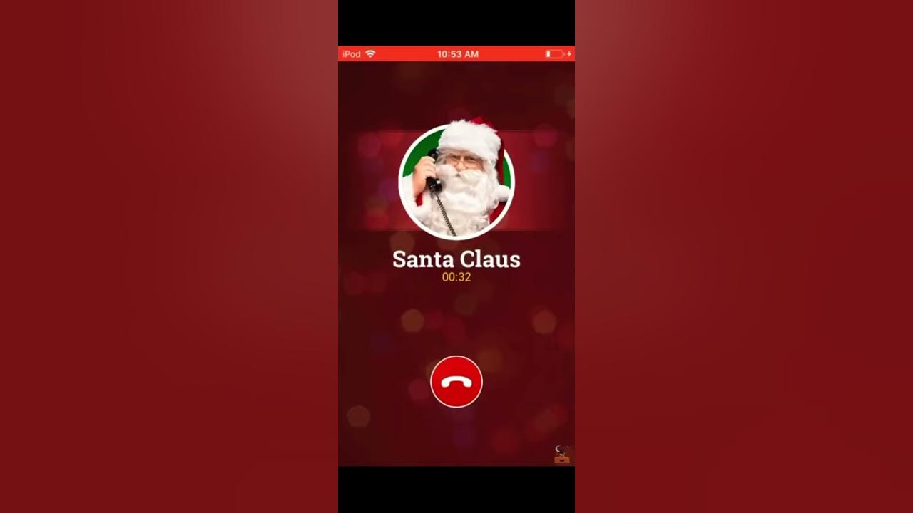 calling real Santa - YouTube