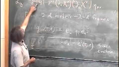 Supersymmetry, Jim Gates | Lecture 3 of 3