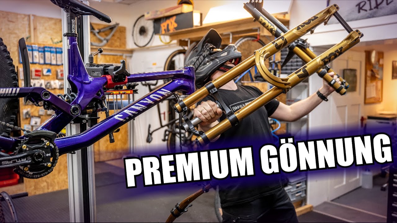 FOX 40 FACTORY PODIUM GOLD💯 - FEINSTES UPGRADE FÜR MEIN CANYON SENDER🔥