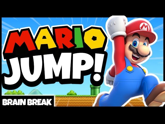 🍄 Mario Jump Battle 🍄 Brain Break 🍄 Freeze Dance 🍄 Jump Challenge class=