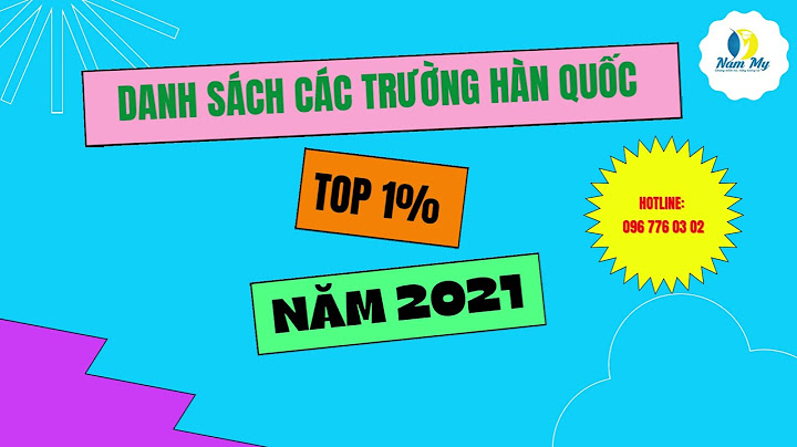 Các trường đại học top 1 hàn quốc năm 2024