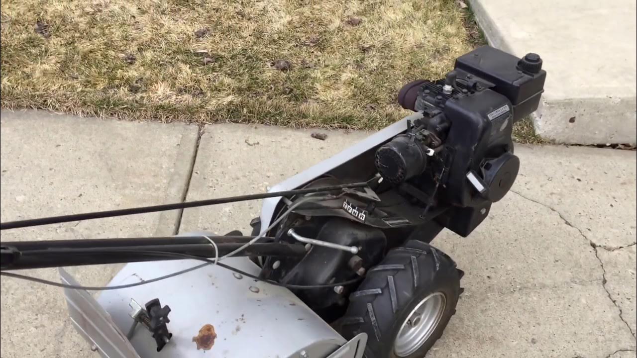 Craftsman 14" Rototiller YouTube