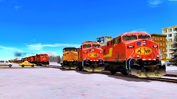 ALL CRASH COMPILATION IN TRAIN AND RAIL YARD SIMULATOR | PART- 04