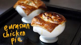 Eurasian Christmas Chicken Pie