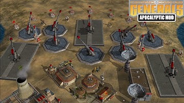 CHINA SEISMIC ARTILLERY - C&C Generals Zero Hour Apocalyptic 2.2