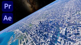 CRAZY FPV DRONE GOOGLE EARTH STUDIO [AE/PREMIERE PRO]