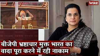 बीजेपी भ्रष्टाचार मुक्त भारत का वादा पूरा करने में रही नाकाम I BJP I Corruption screenshot 5