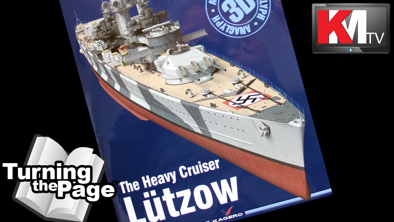 Heavy Crusier Lützow - Super Drawings in 3D - YouTube
