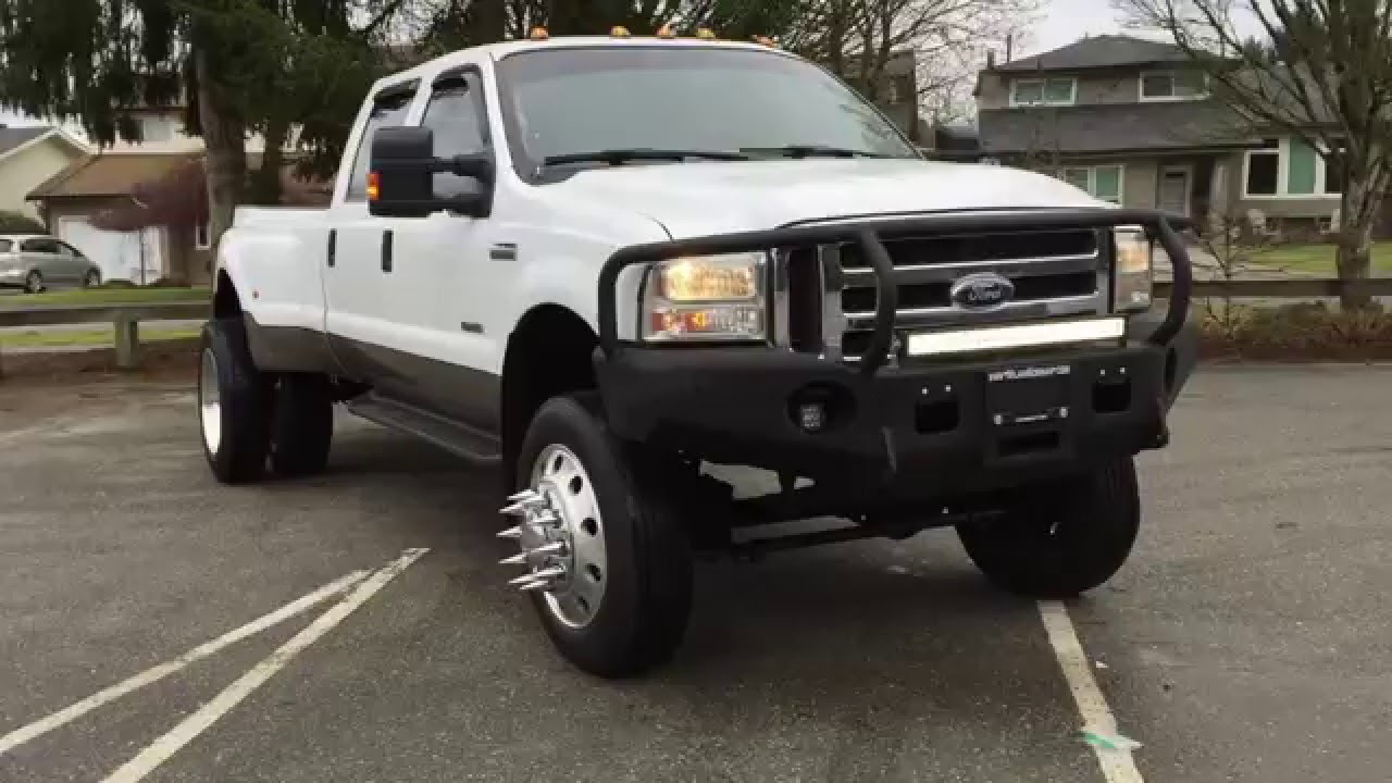 2005 Ford F-350 Dually Lariat Custom Tuned 6" Lift 22.5 Billet Wheels