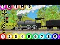 Learn to Count to 20 in Japanese with Train for Kids | 電車踏切アニメ