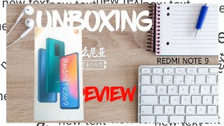 Xiaomi Note 9 Unboxing Indonesia