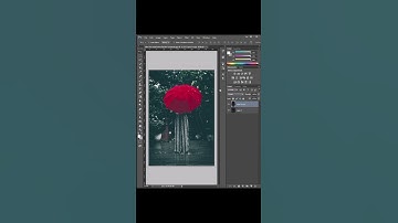 Rain effect Photoshop Short tutorial Easy Step by step #shorts #raineffect #tricks #effects