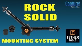 Celebrity Cool Gadget From Tether Tools. The Rock Solid Articulating Arm. Profile