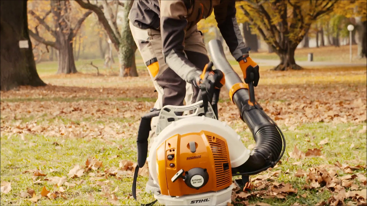 STIHL BR 700 מפוח הגב החזק ביותר באתר ש.ונציה svenezia.co.il - YouTube