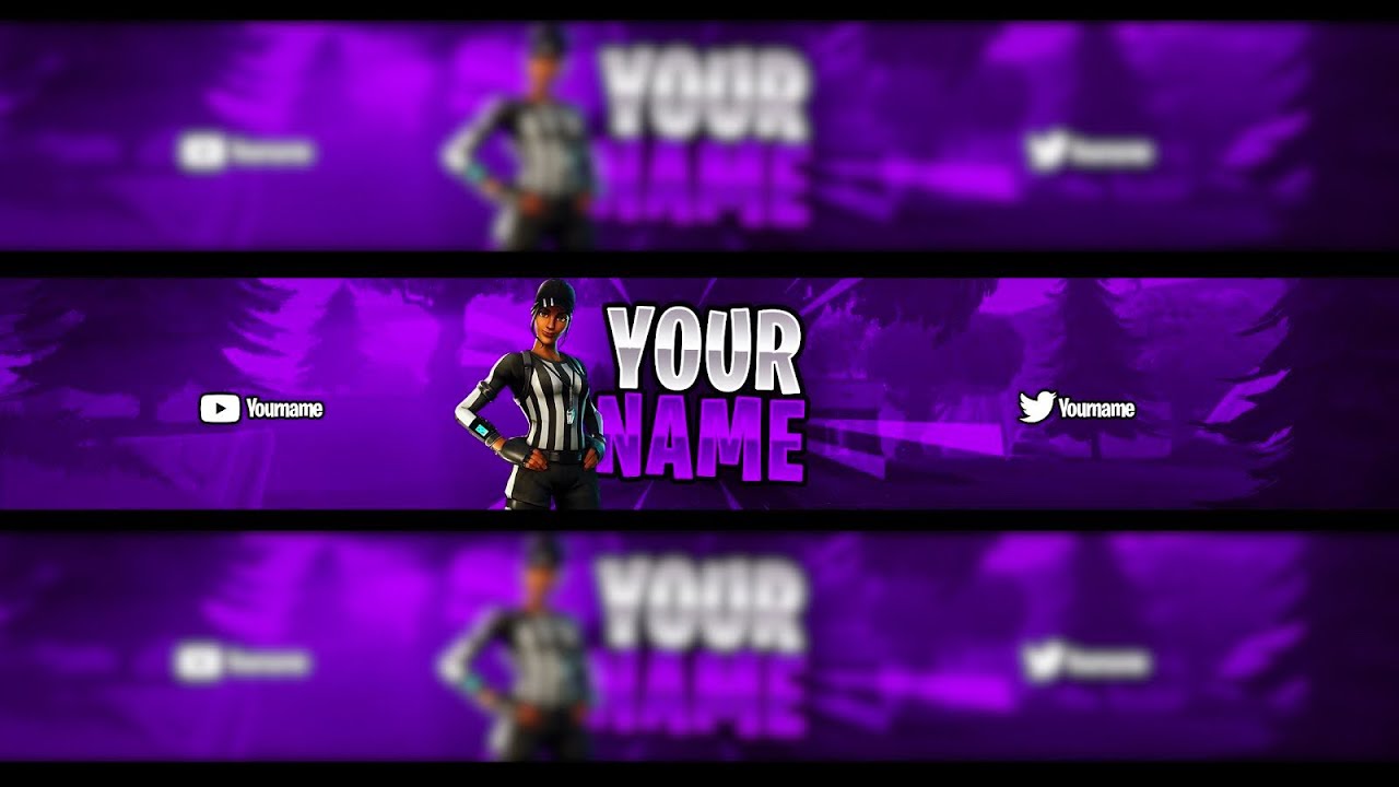 [FREE BANNER GFX] FORTNITE YOUTUBE BANNER WHISTLE WARRIOR SKIN DOWNLOAD EDITED