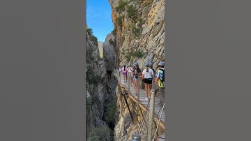 Thumbnail of The Caminito del Ray, Malaga, Andalusia region, Spain 🇪🇸Tourism 🔘#shortvideo #travel #shorts #song