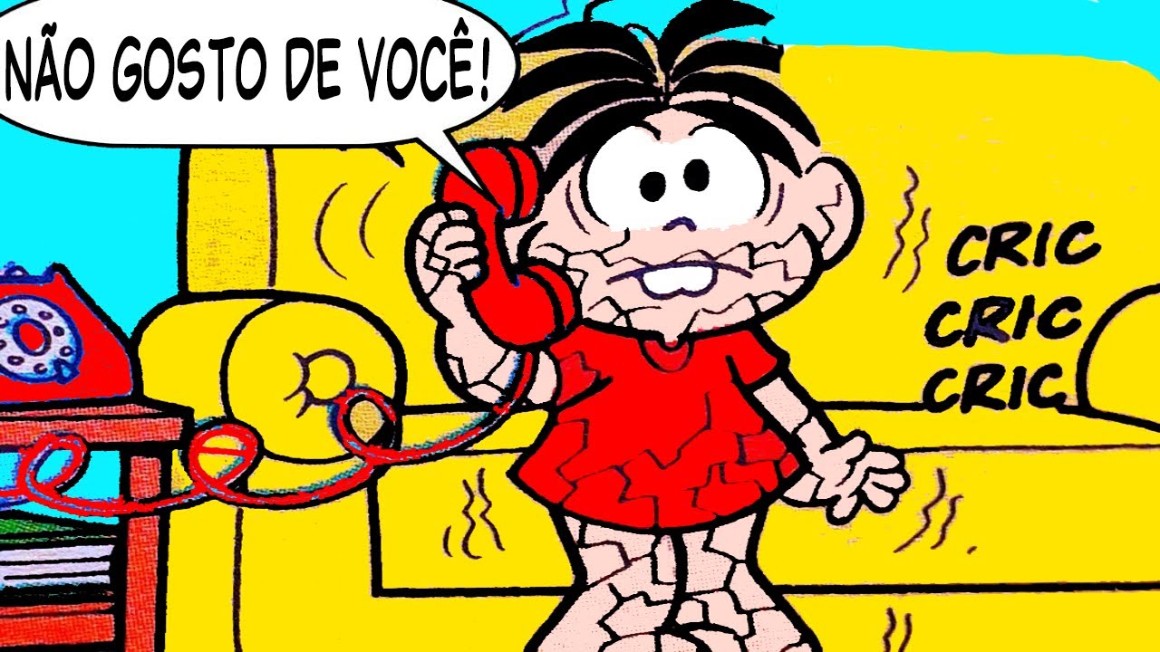 PAQUERA NO TELEFONE - GIBI DA TURMA DA MÔNICA