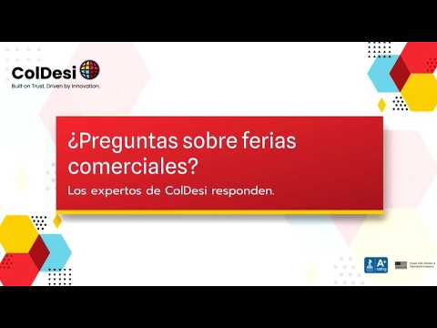 ¿Preguntas sobre ferias comerciales? Iris Cruz de ColDesi responden.