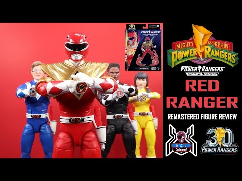 Power Rangers Lightning Collection Remastered MIGHTY MORPHIN RED RANGER MMPR Figure Review