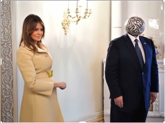 Melania Putin Trump Fussball