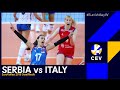 Serbia vs Italy I #EuroVolleyW 2019 - Semi Final I FULL MATCH