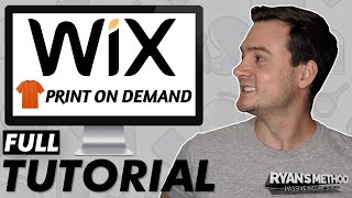 Wix Print on Demand Website Tutorial (2021) screenshot 1