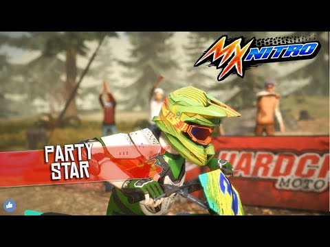 Жесткий замес на байках 🏍 Mx Nitro прохождение на русском DirtBorn Racing | Босс Party Star |