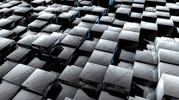 HD Background with nice abstract cubes