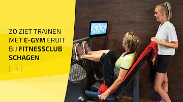 Nieuwe EGYM-lijn bij Fitnessclub Schagen