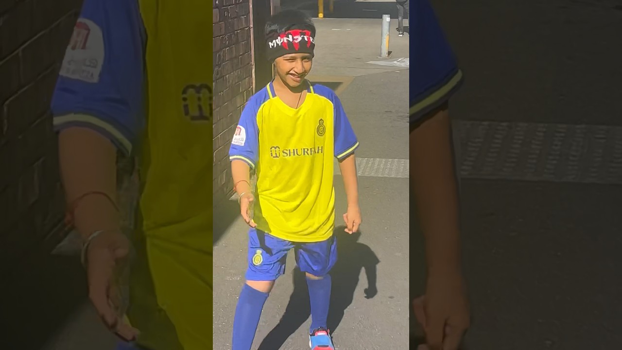 Cristiano ronaldo super fan Rizzu. 