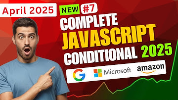 Javascript Full Course 2025 | Conditional Statements in javascript