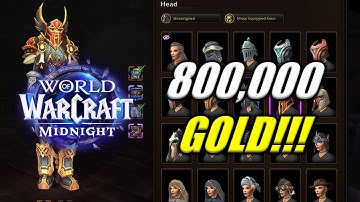 Midnight Transmog EXPENSIVE Changes